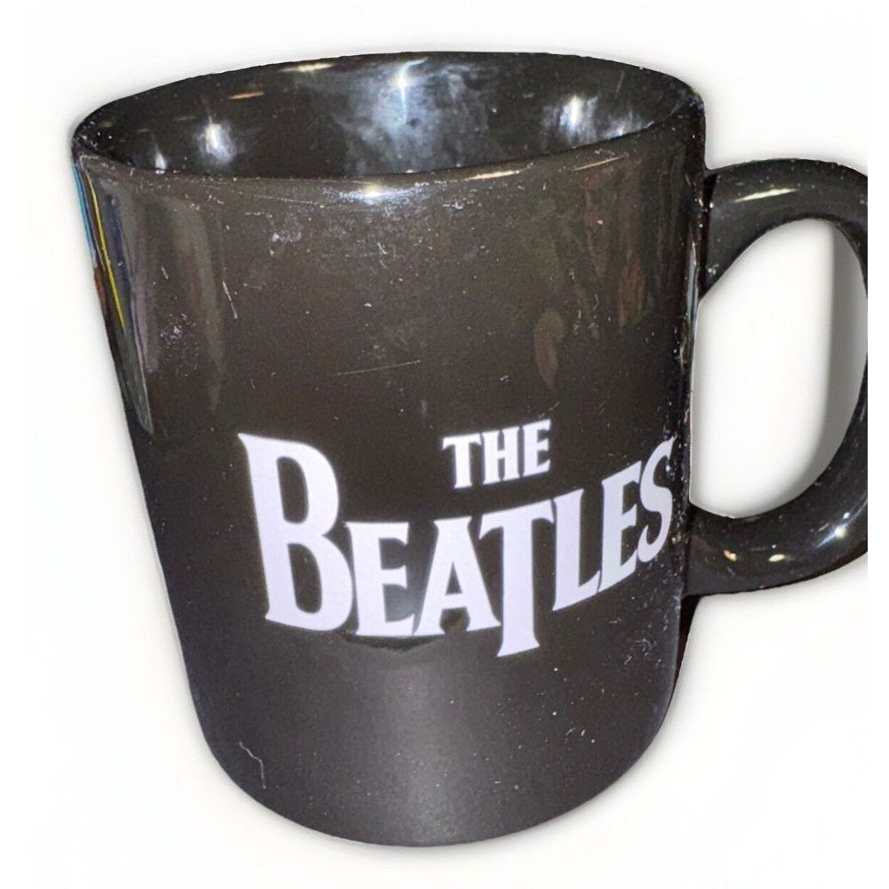 The Beatles Black Coffee Cup/ Mug‎ 12oz